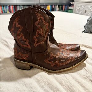 Woman’s Western Brown Boots